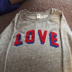 Lightweight sweatshirt